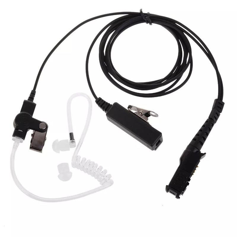 Private Mould NO Air Tube PPT bedraad oortelefoon voor P6600 P6620 XPR3300 XPR3500 Radio Comunicador Headset