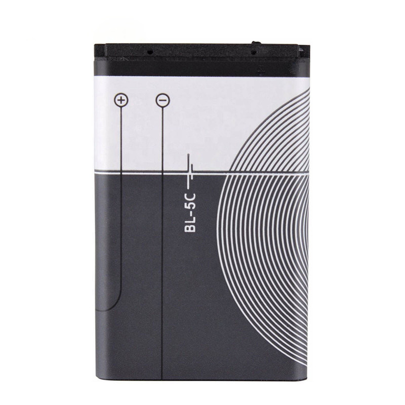 BL-5C Liion mobiele telefoon oplaadbare batterijen voor Nokia 6600 6230 3650 E50 N70 1100 6268 E70 3.7V 1020mAh