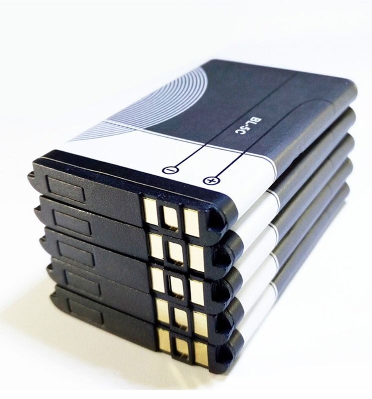 Langdurige BL5C 4C 1200mAh vervangende lithiumbatterij voor Nokia BL-5C Li-ion batterijen
