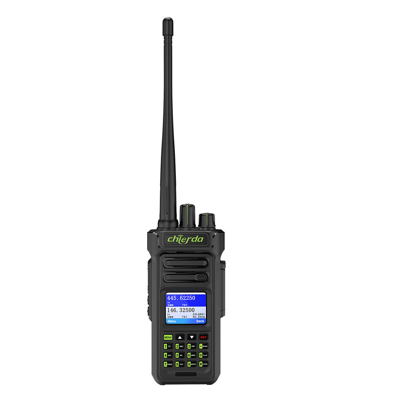 GPS IP67 Digitale walkie-talkie voor VHF UHF Transceiver Communicatie 150*64*40mm