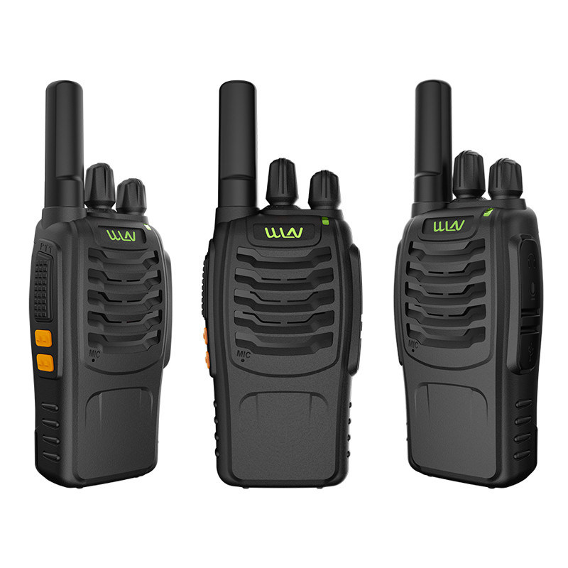 WLN KD-C888Pro 16-kanaals walkie-talkie met 3-5 km talkbereik en 16 opslagkanalen