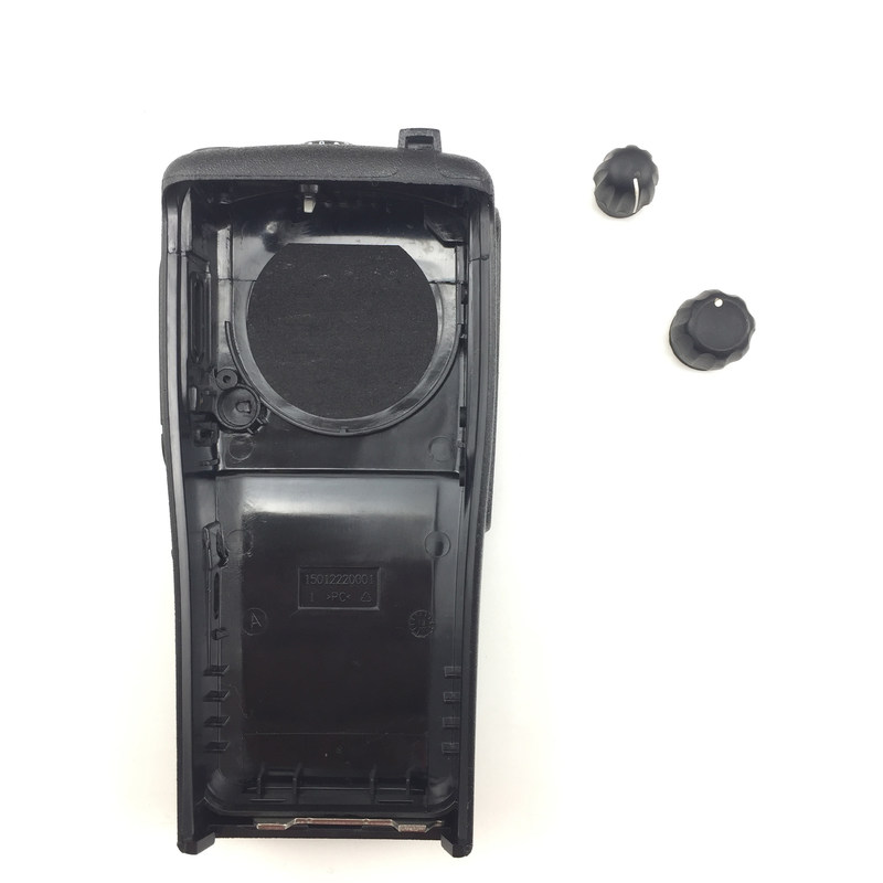 Motorola CP200D XIR P3688 DP1400 Radio Front Cover Vervanging met stofdek Zwart