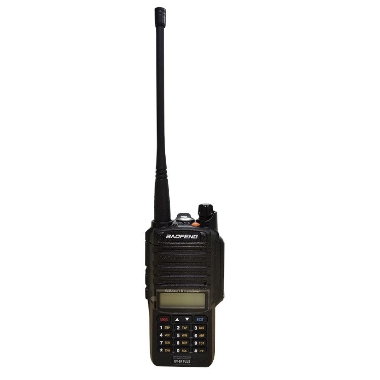 Waterdicht Baofeng UV-9R PLUS 8W Dual Band Handheld Walkie Talkie voor 100 mijl lange afstand