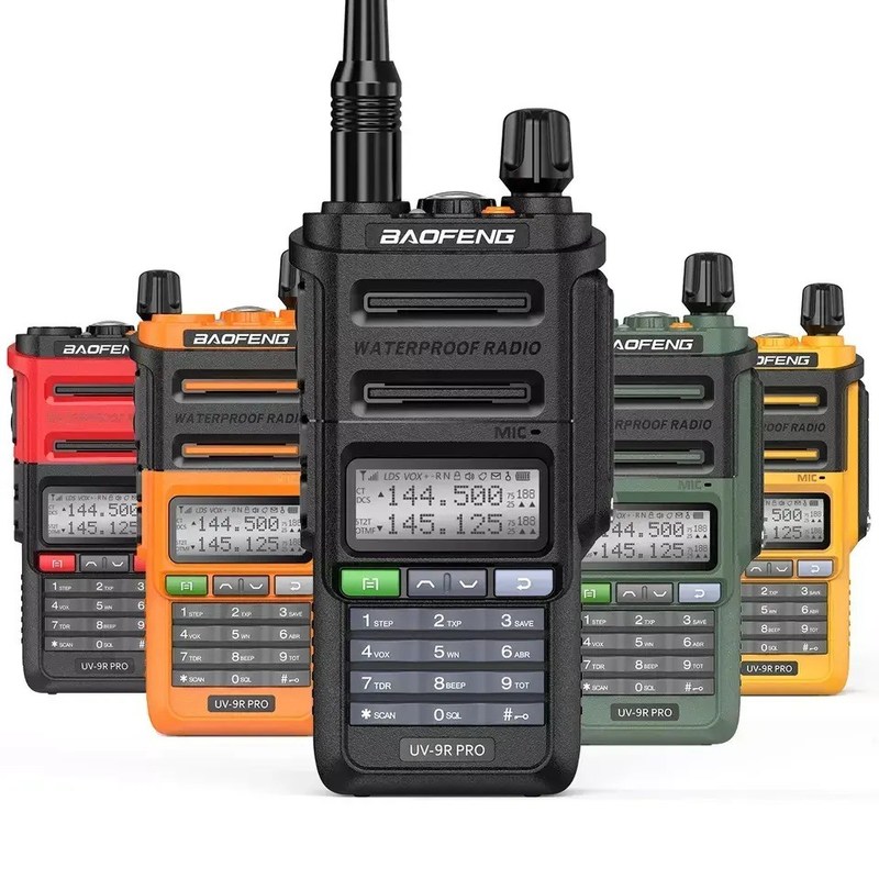 GMRS Walkie Talkie Type Baofeng UV-9R PRO Waterdicht IP68 Lang bereik UHF/VHF Ham Radio