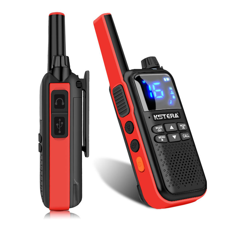 CE goedgekeurde KST AT100 waterdichte walkie-talkie met blauwe tand oortelefoon voor T82 T80 T62