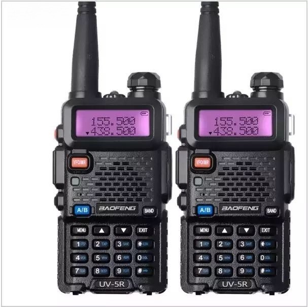 5 kleuren Vhf Walkie Talkie Dual Band Digital Baofeng Uv-5r Tweeweg Radio voor Ham Radio