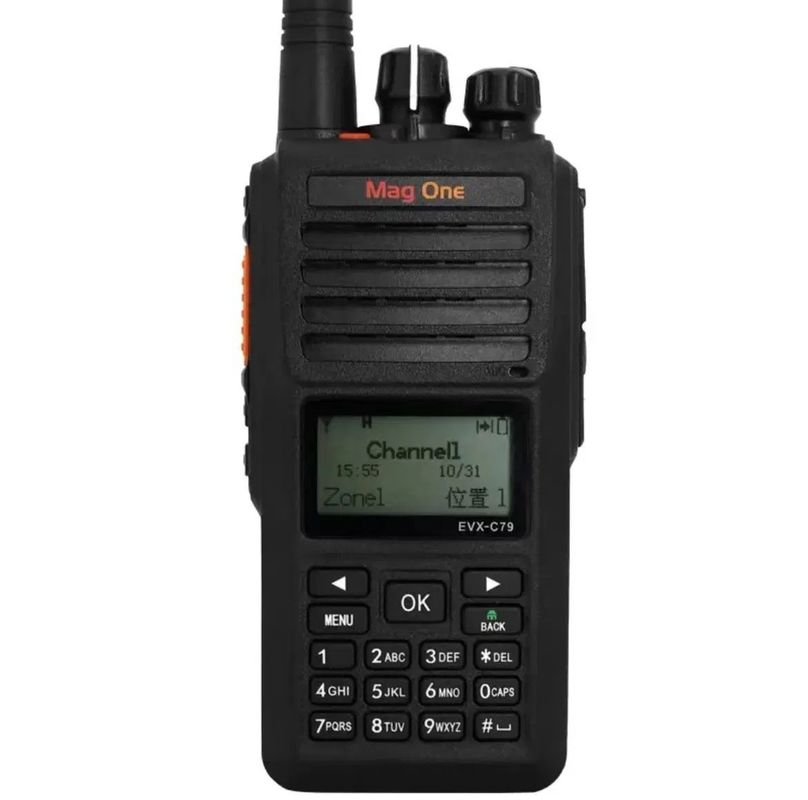 Ham Walkie Talkie IP67 Waterdicht Digitaal Intercom Evx-C79 Draagbare Dmr Tweeweg Radio
