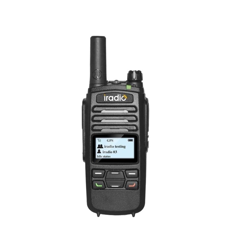 Handheld GPS 2g/3g/4g CDMA/WCDMA/Network SIM card POC tweerichtingsradio met LED zaklamp