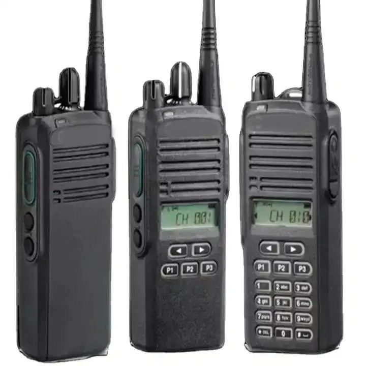 122 X 55 X 35,5 mm Draagbare tweerichtingsradio VHF / UHF-intercom met Li-ion-batterij