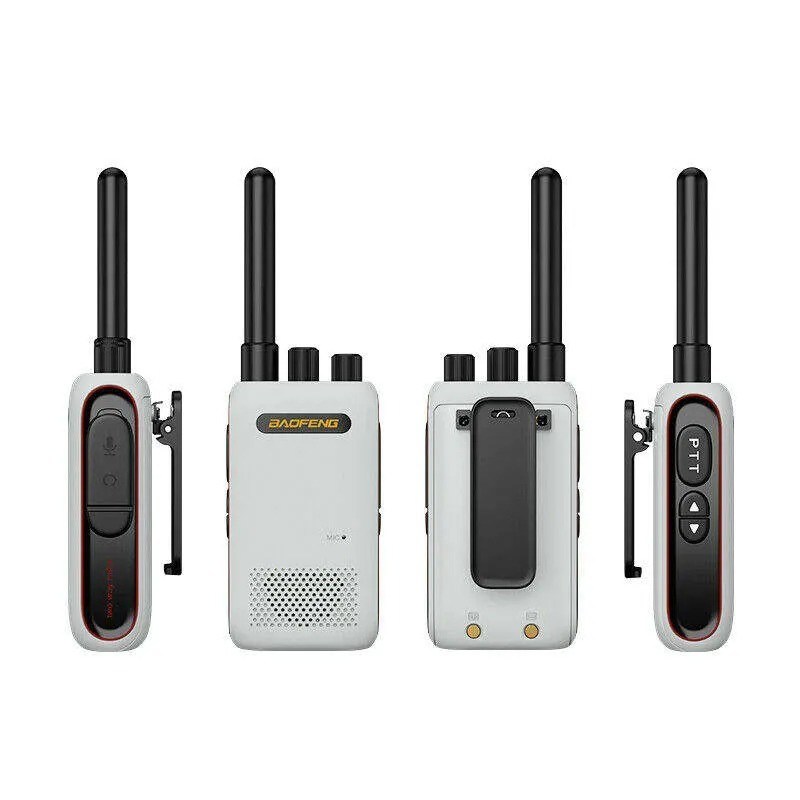 Ham walkie talkie Baofeng Bf-358 Mini Dual Band Mobiele Handheld UHF Oplaadbare Walkie Talkies voor kinderen in 2024