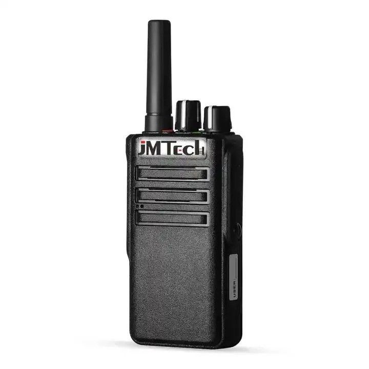 400-480MHz Frequentiebereik Jmtech T168 4G Walkie-Talkie met WiFi GPS en Long Range