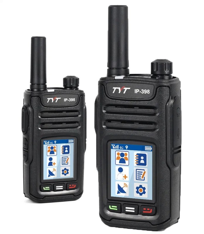128 kanaal Handheld GPS Long Range Voice Record Sos Tyt LTE Walkie Talkie IP-398