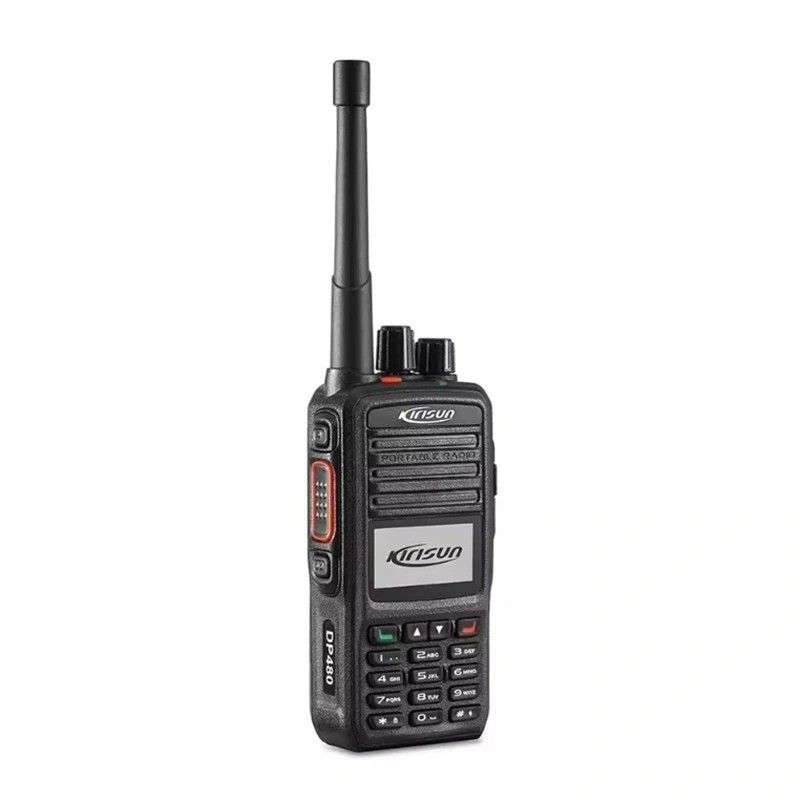 136-174MHz/400-470MHz Frequentiebereik Rechte DMR Draagbare Radio voor Bedrijfsbehoeften