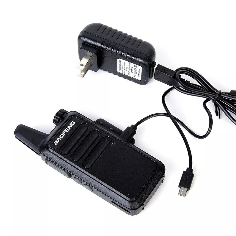 3.7V Kinderradio Mini Walkie-Talkie VHF UHF Draagbare Tweerichtingsradio Baofeng Bf-T7