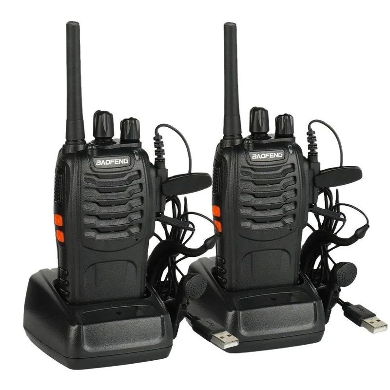 Baofeng Bf-88E 1500mAh tweeweg draagbare walkie-talkie voor FRS en Ham Radio in 2024