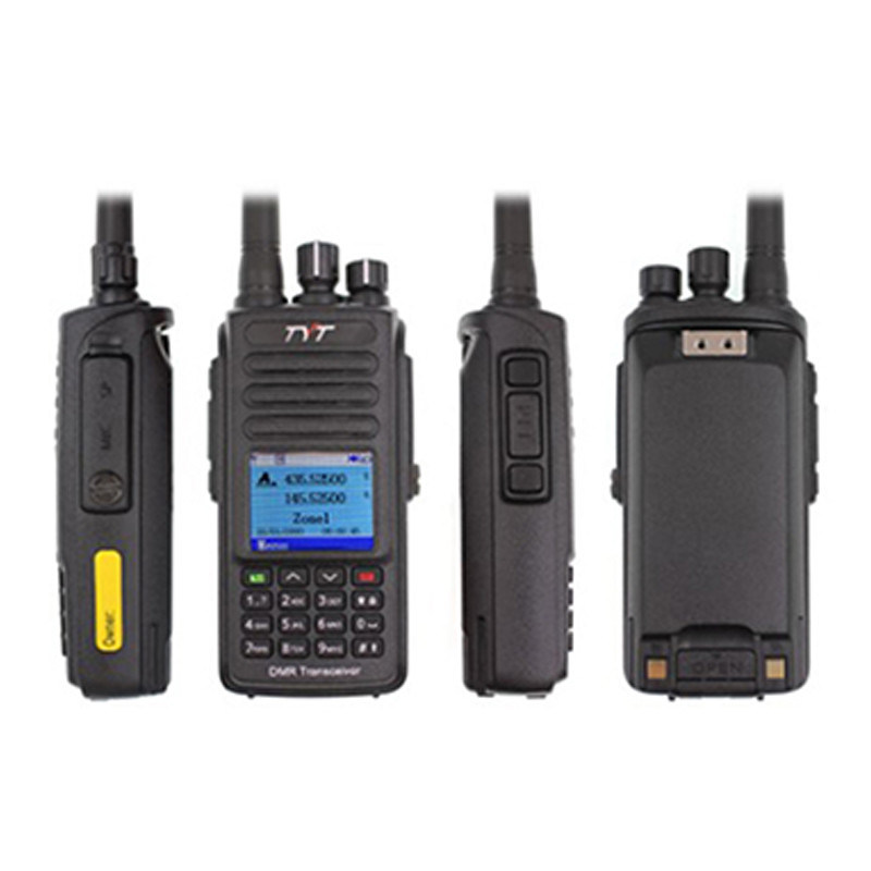 131*61*36mm TYT MD-UV390 DMR Digital Walkie Talkie IP67 Waterdicht VHF/UHF-ontvanger