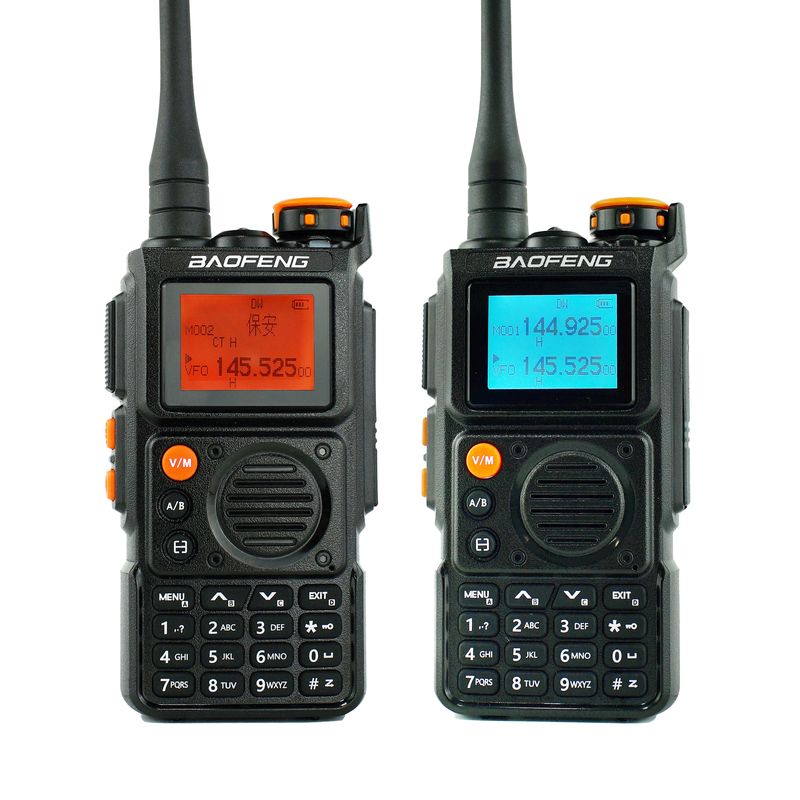 Langbereik Full Band UV-K6 Type-C Charging Walkie Talkie met standaardbatterij van 1400 MAH