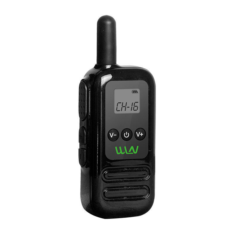 Zwarte WLN KD-C90 Mini Handheld DMR Walkie Talkie Communicatie op lange afstand gemakkelijker gemaakt