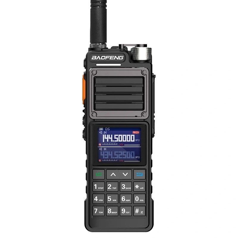 Kleuren-scherm-walkie-talkie met een klik op de frequentie en 16CH opslagkanaal