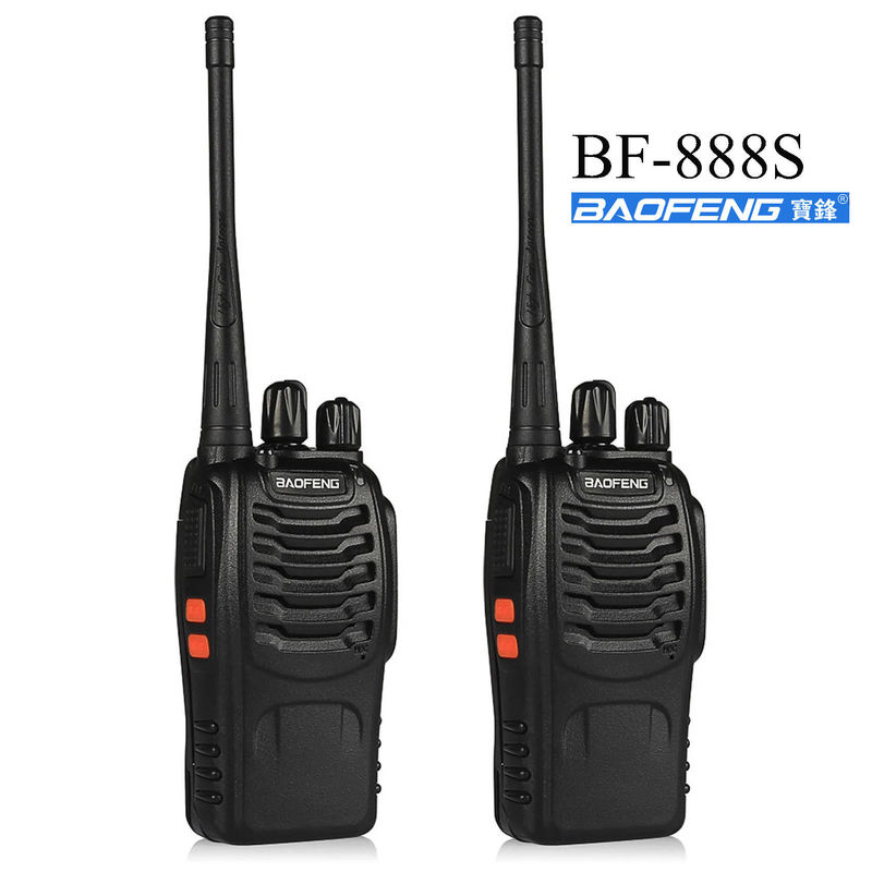 Draagbare IP67 waterdichte walkie-talkie Baofeng BF-888S UHF 400-470MHz Talk bereik 0-50km