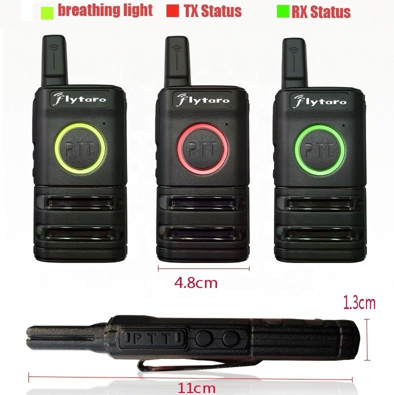 GMRS Walkie Talkie MINI Handheld draadloze communicatie UHF 400-480MHz VHF 110*48*13mm