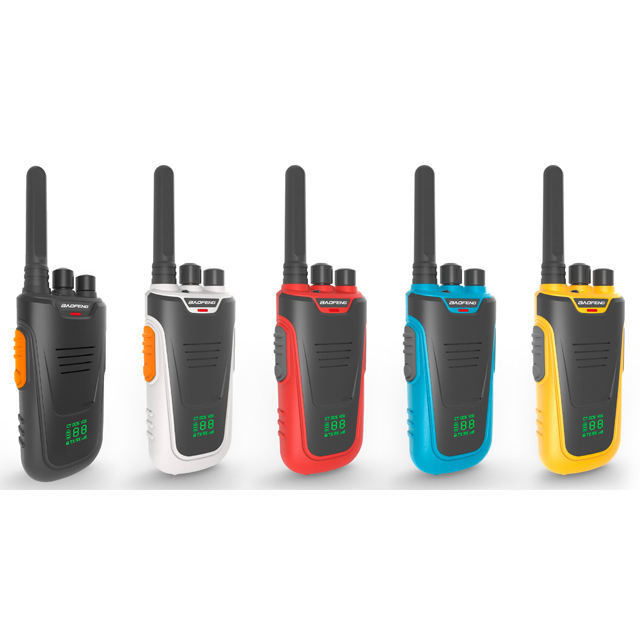 Mini Dual Band gekleurde ham radio BAOFENG T11 voor kinderen -20 C tot 60 C werktemperatuur