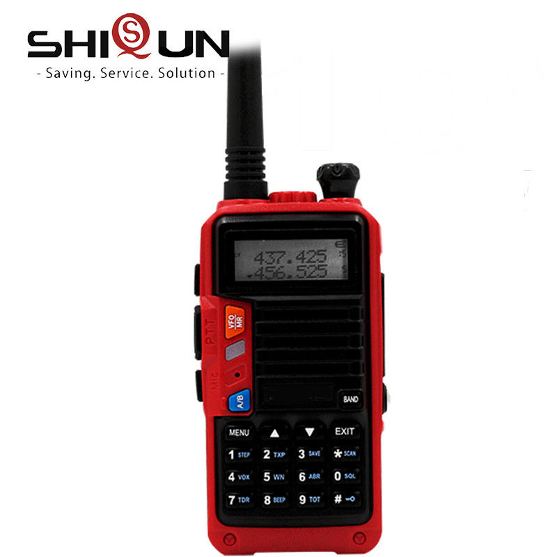 8W uitgangsvermogen Baofeng UV-5R Plus Tri-Power Ham Radio Transceiver met USB-C opladen